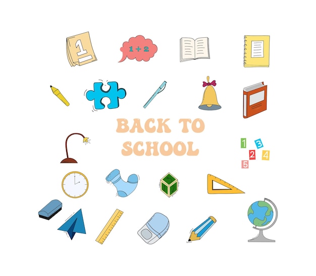 Back To School Illustrations