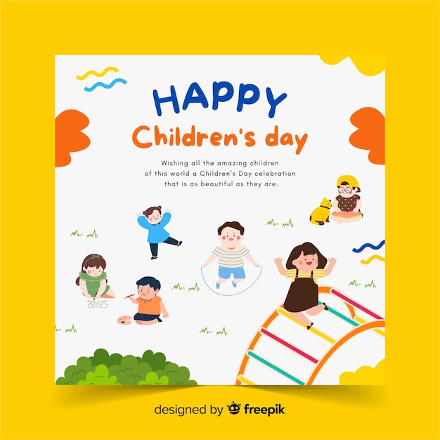 Back to school instagram posts collection Happy childrens day post