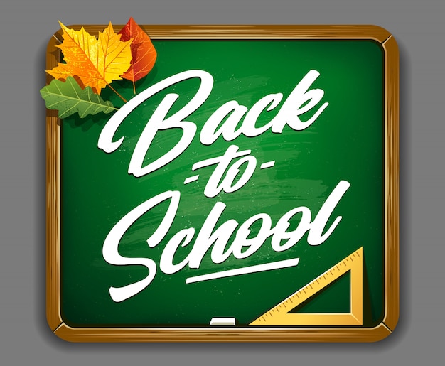 Back to School Lettering  