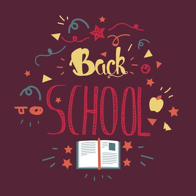 Back To School Lettering