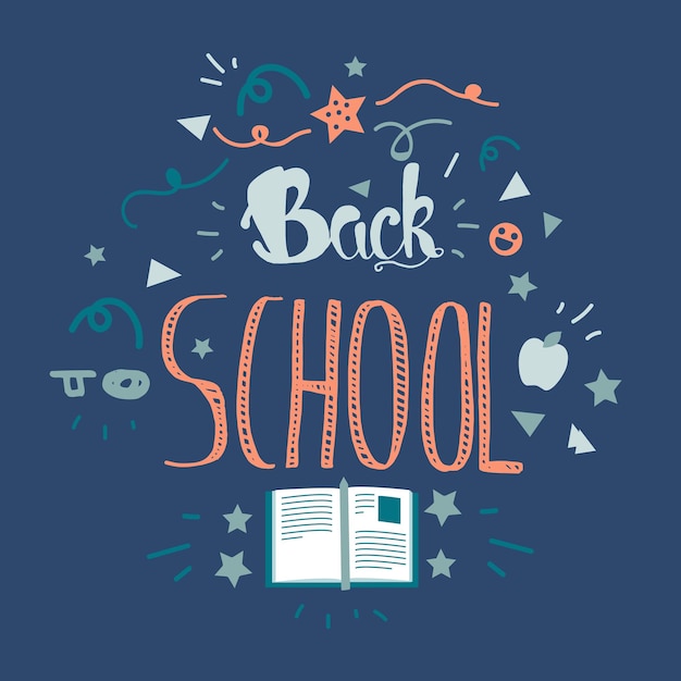 Back To School Lettering