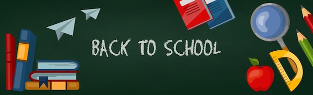 Back to School New School Year Start Vector