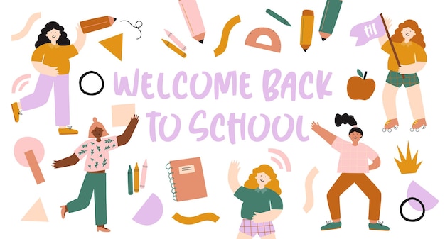 back to school poster