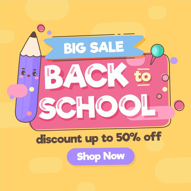 Back to school sales