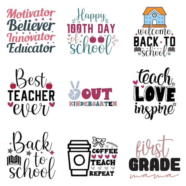 Back to School Svg Bundle