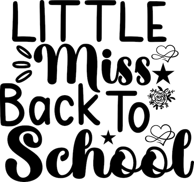 Back To School SVG Design