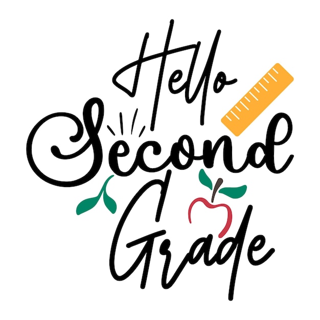 Vector back to school svg design