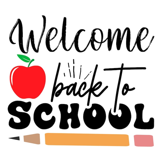 Back To School Svg Design