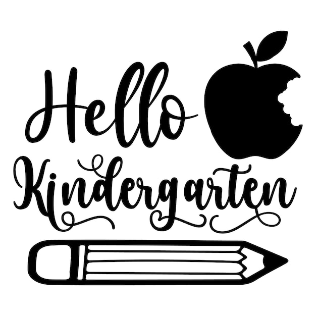 Vector back to school svg design