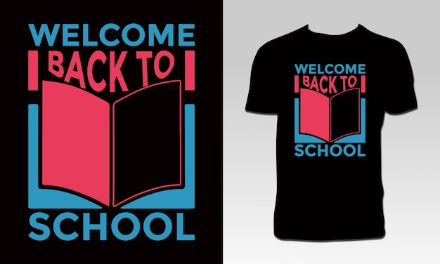 Back To School T Shirt Design