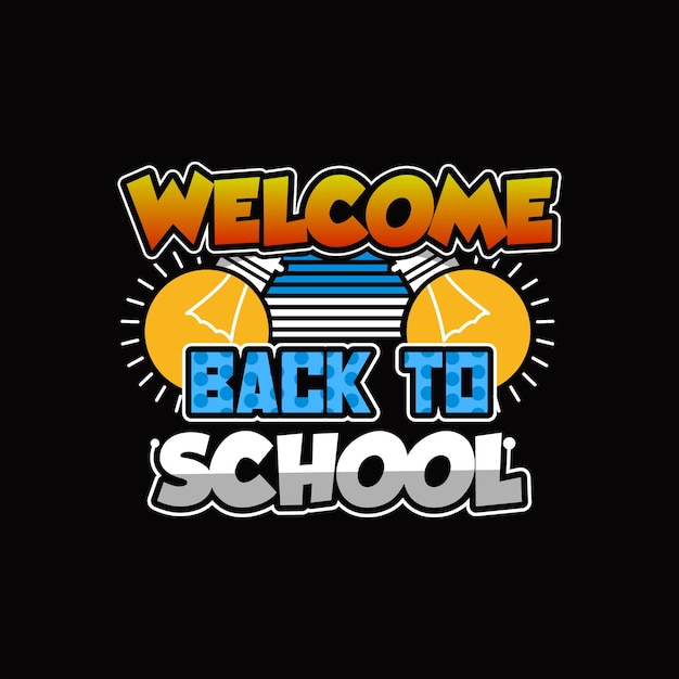 Back To School T-shirt Design