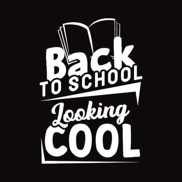 Back To School T-shirt Design