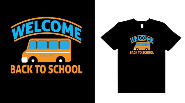 BACK TO SCHOOL T SHIRT DESIGN