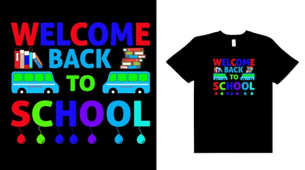 BACK TO SCHOOL T SHIRT DESIGN