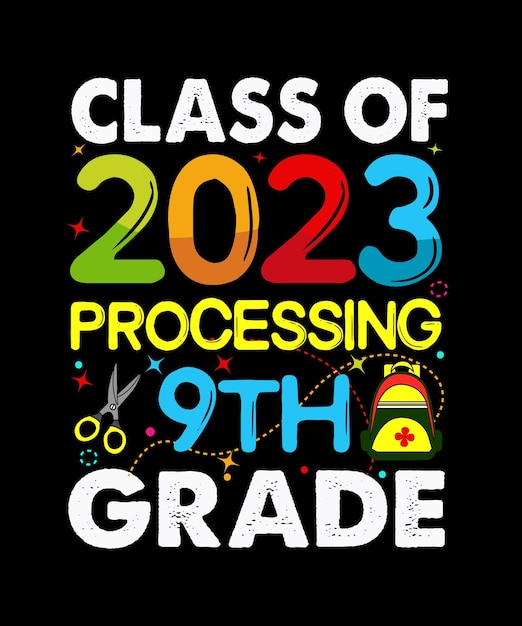 Back to School tshirt design