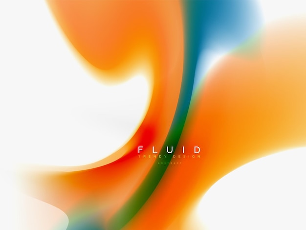 Background abstract color flow liquid design