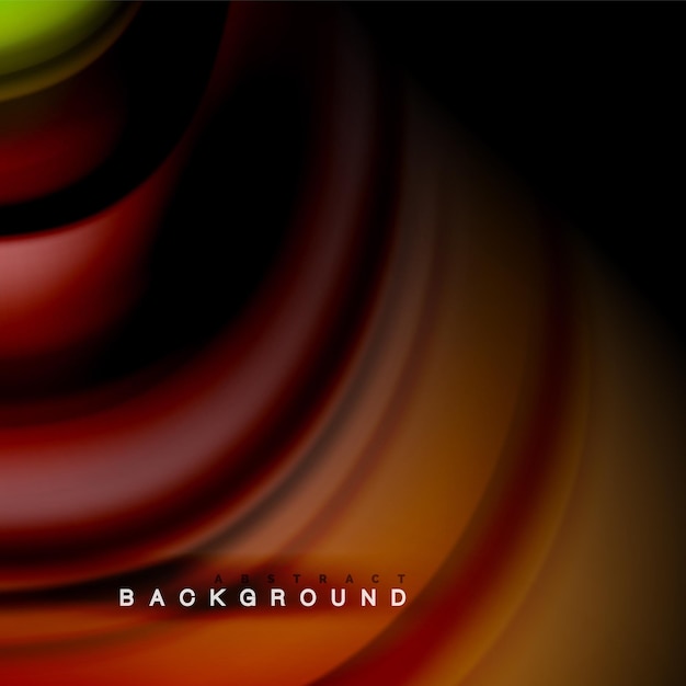 Background abstract liquid color wave