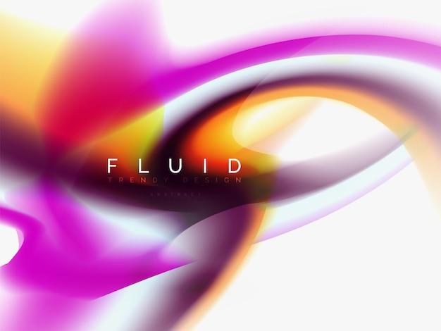 Background abstract liquid colors wave flow