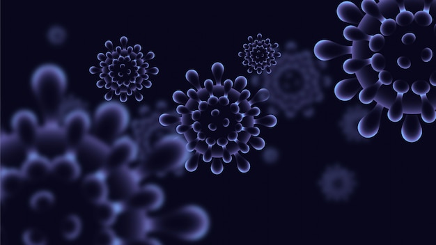 background for coronavirus