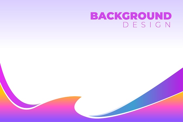 Background design template vector