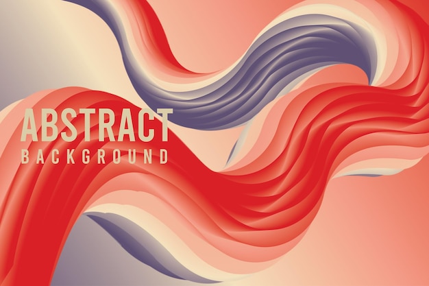 background design template with an abstract fluid style