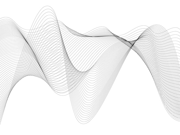 Background digital frequency track equalizer. Abstract wave element.