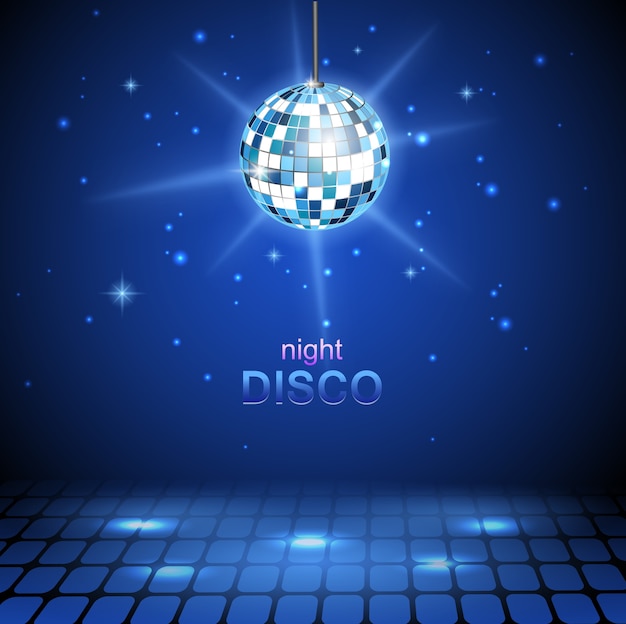 background disco party