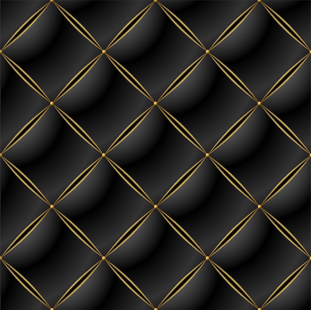 Background of Elegant Quilted Pattern 