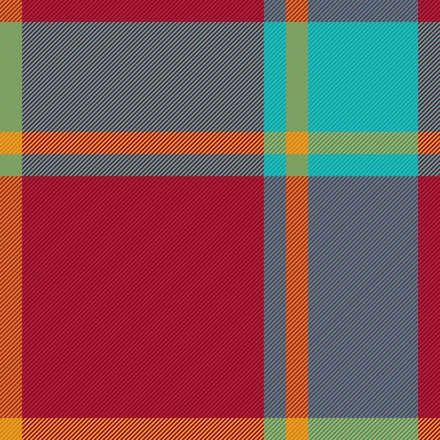 Background fabric plaid Textile texture tartan Vector check pattern seamless