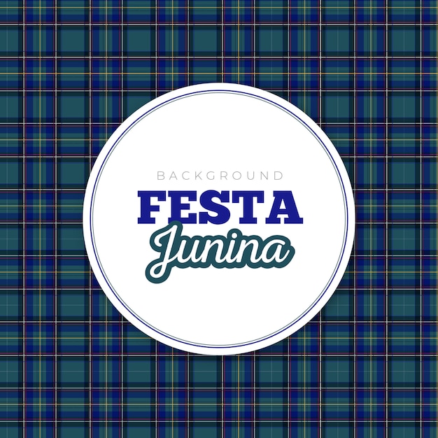 Background Festa Junina Plaid Tartan