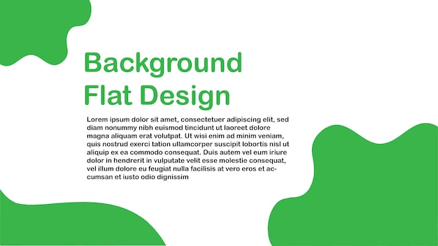 Background Flat Design Abstract