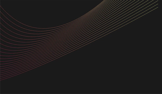 Background gradient line wave minimalist