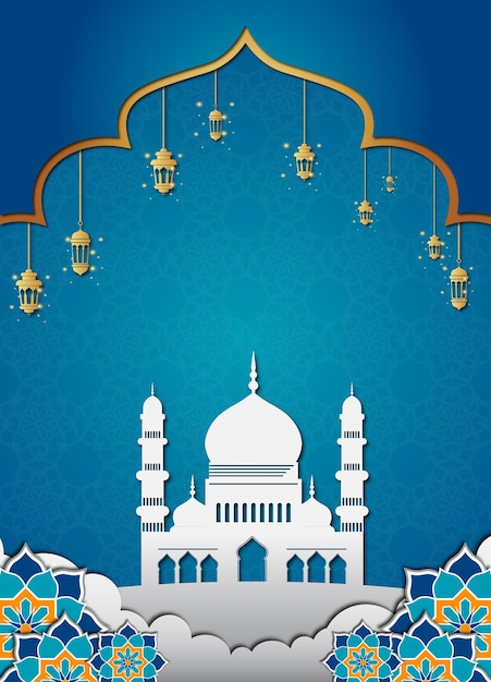 background islamic idul fitri