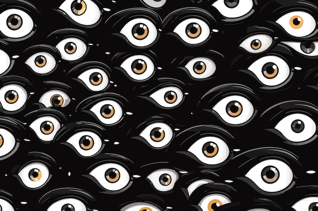 background many small eyes illustration