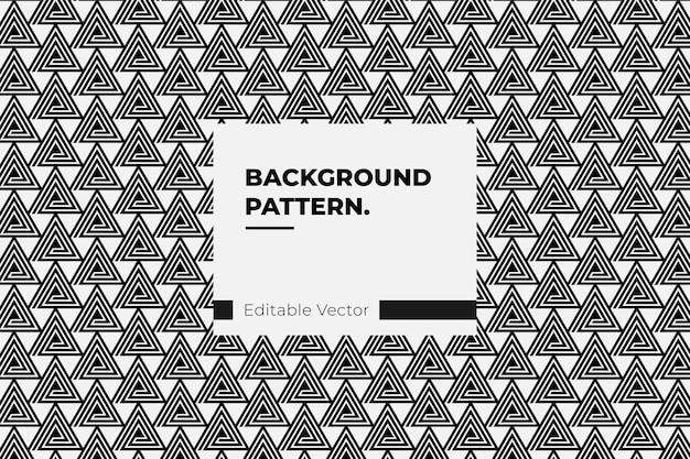 Background pattern triangle line monochrome.