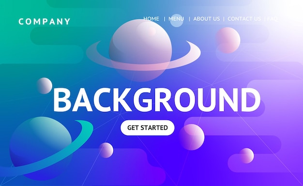 Background planetarium galaxy