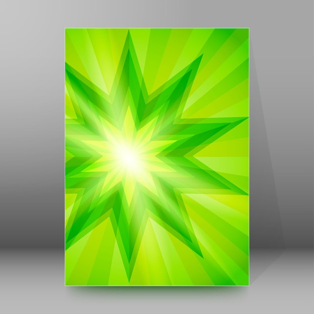 Background report brochure Cover Pages A4 style abstract glow28