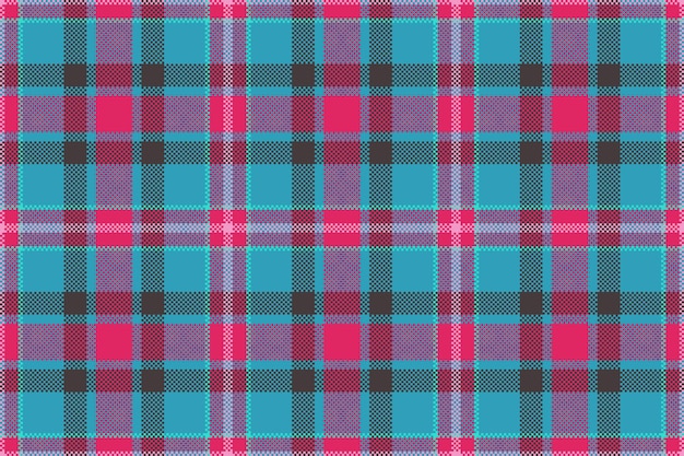 Background seamless check Texture plaid fabric Textile pattern tartan vector