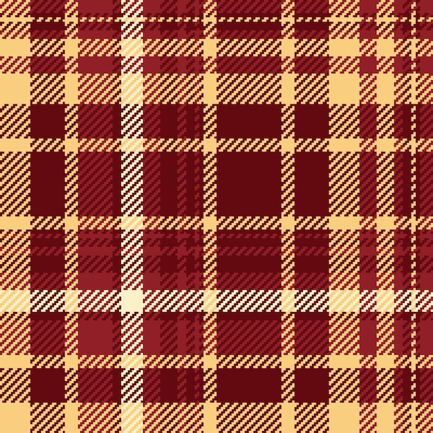 Background seamless plaid of tartan check pattern with a texture fabric textile vector