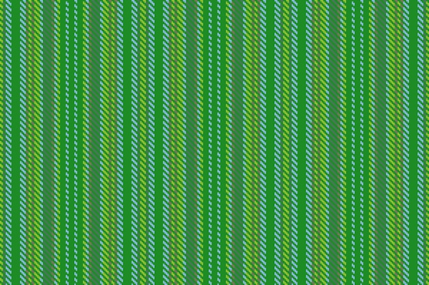 Background stripe fabric of texture seamless pattern with a vector lines textile vertical in forest green and blue colors