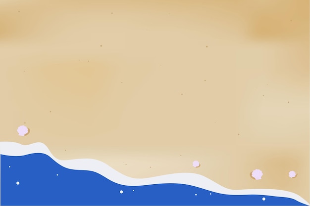 Background vector. Pool banner, sea landscape poster. isolated background