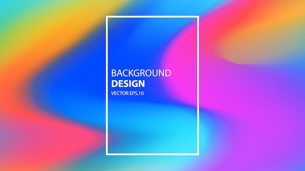 Background With The Form Of Colorful And Elegant Gradient Layer