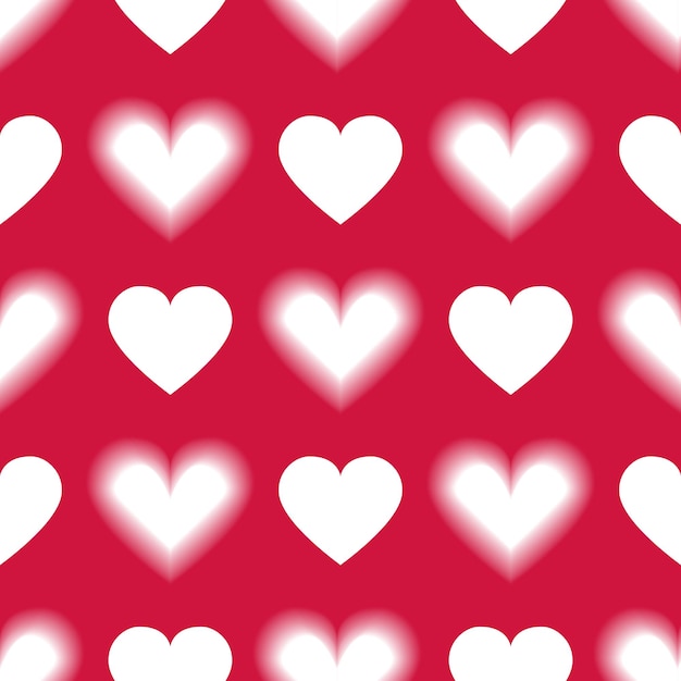 Background with hearts