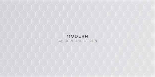 Background with Hexagonal Pattern Vector Design