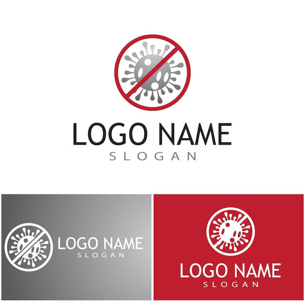 Bacterial Logo Template vector symbol nature