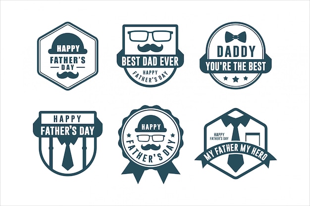 Badge Father's Day Collection Badge