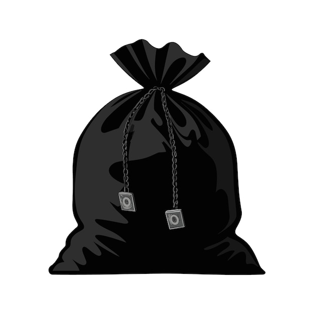 Bag of money vector illustration