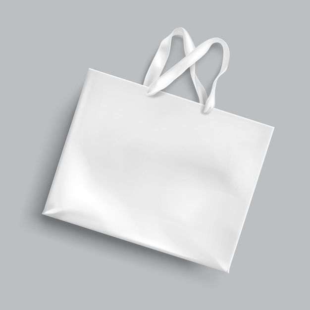 bag on sand mockup realistic