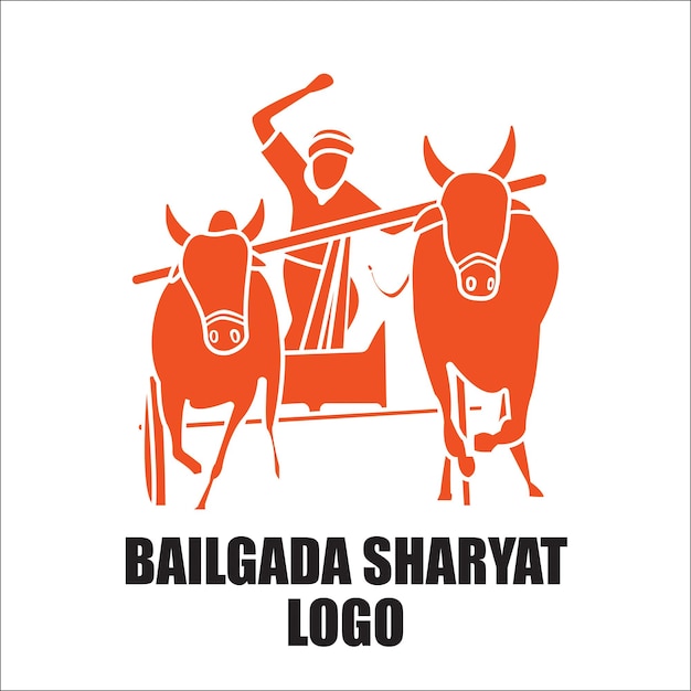 Bailgada Sharyat Logo Bull Racing Festival in India