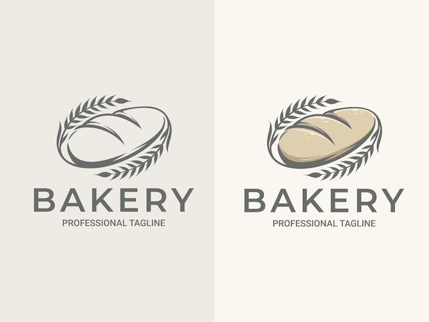 Bakery Badge Hand Drawn Logo Template